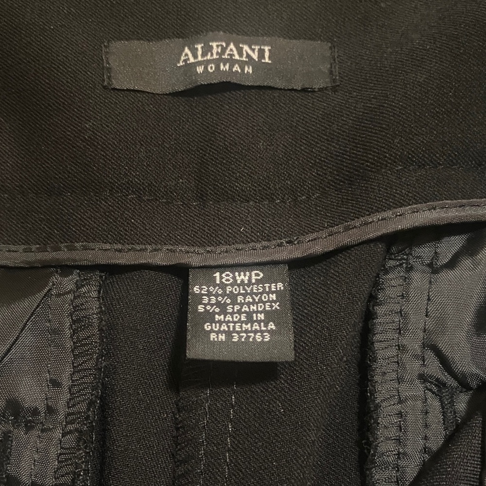 Alfani Women's Black Garment